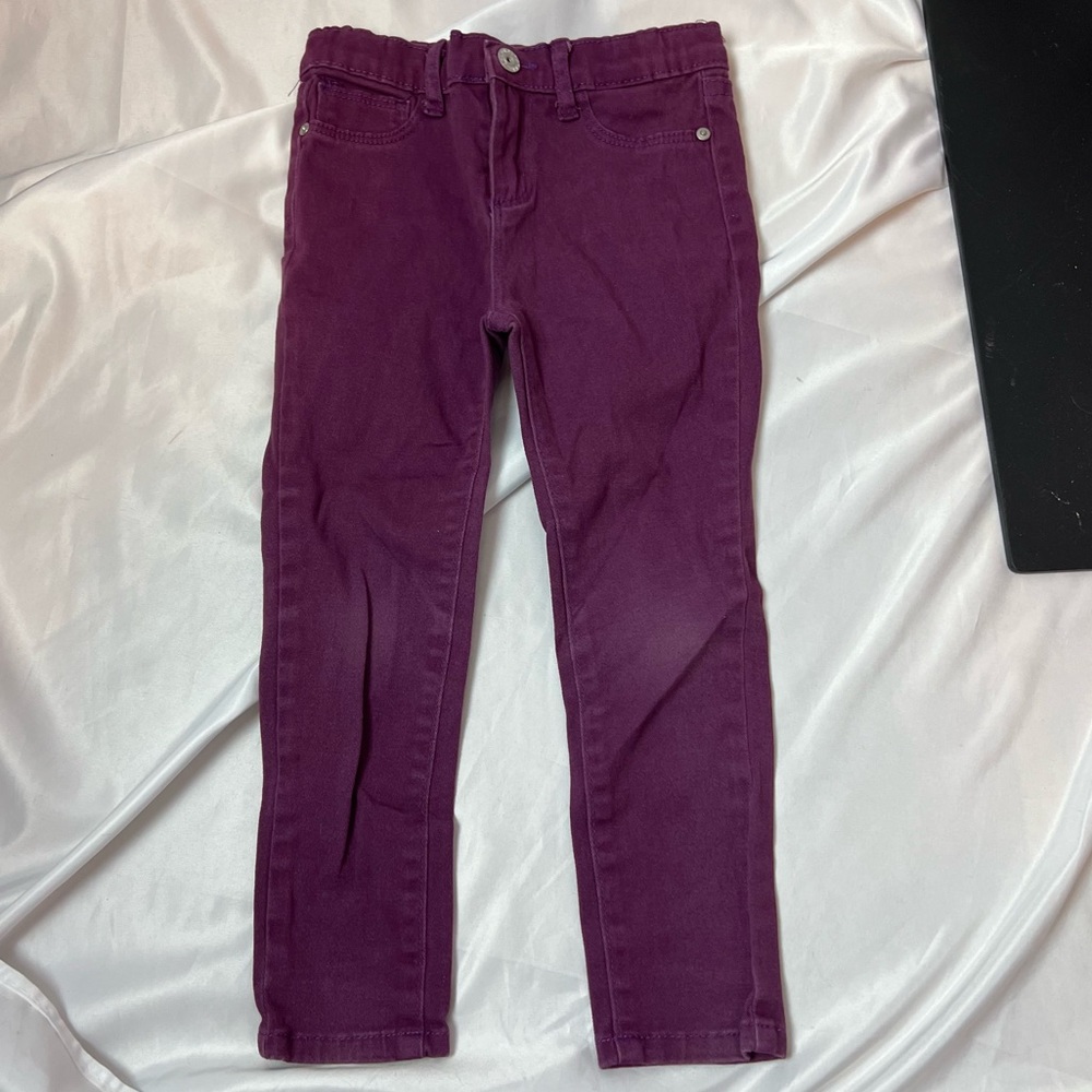 AG Adriano Goldschmied Kids Purple Jeans, size 4T
